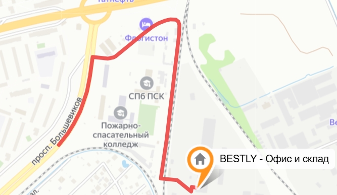Схема проезда рис.1